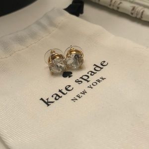 Kate spade clear studs